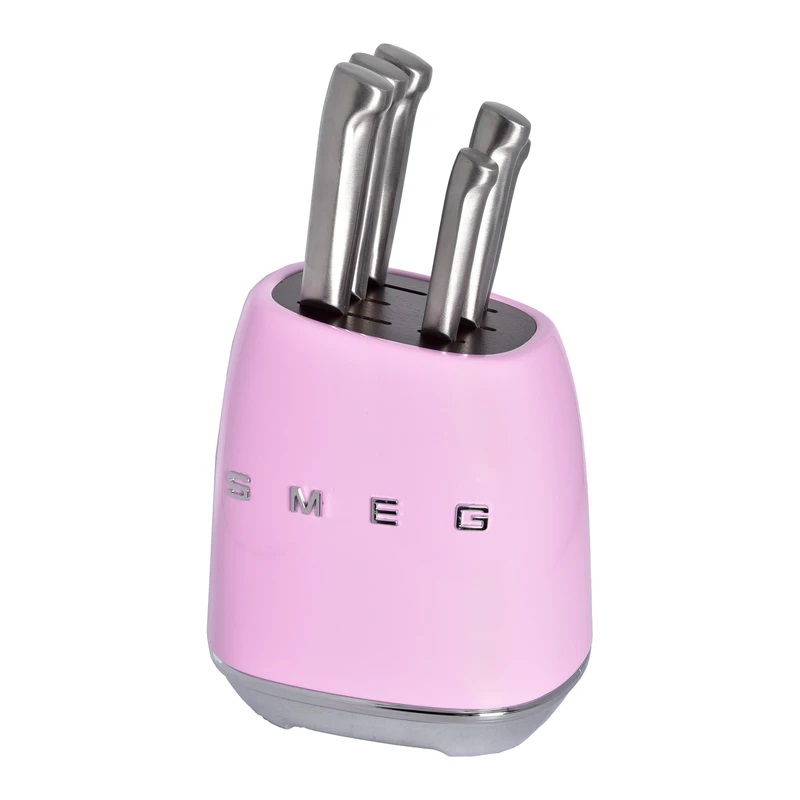 سرویس چاقو 7 پارچه اسمگ مدل 9181 صورتی